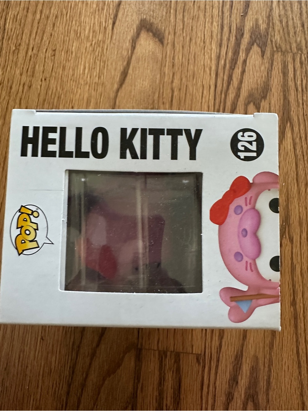 Hello Kitty Pop! Vinyl Figure Boxed Pink and Red Design